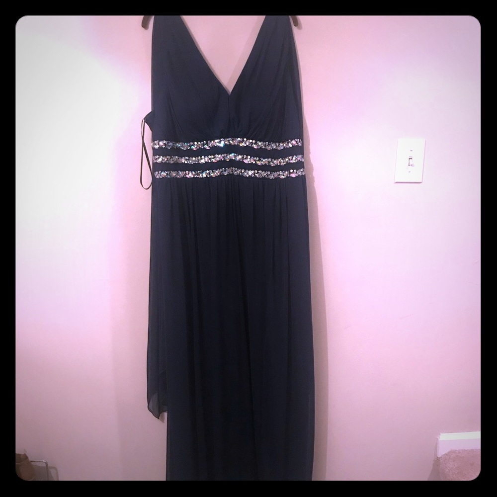 DEB Shops Floor Length Dress